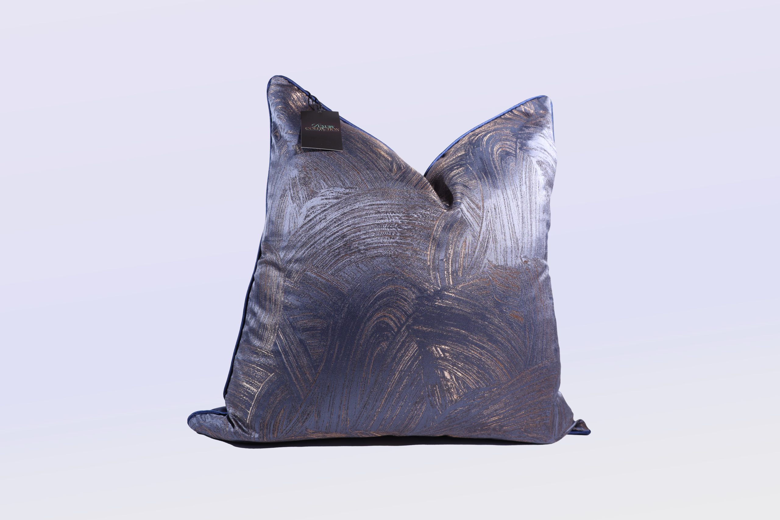 Blueish Purple - 24" Square Luxury Collection Pillow Case w/Hidden Zipper (insert not included)