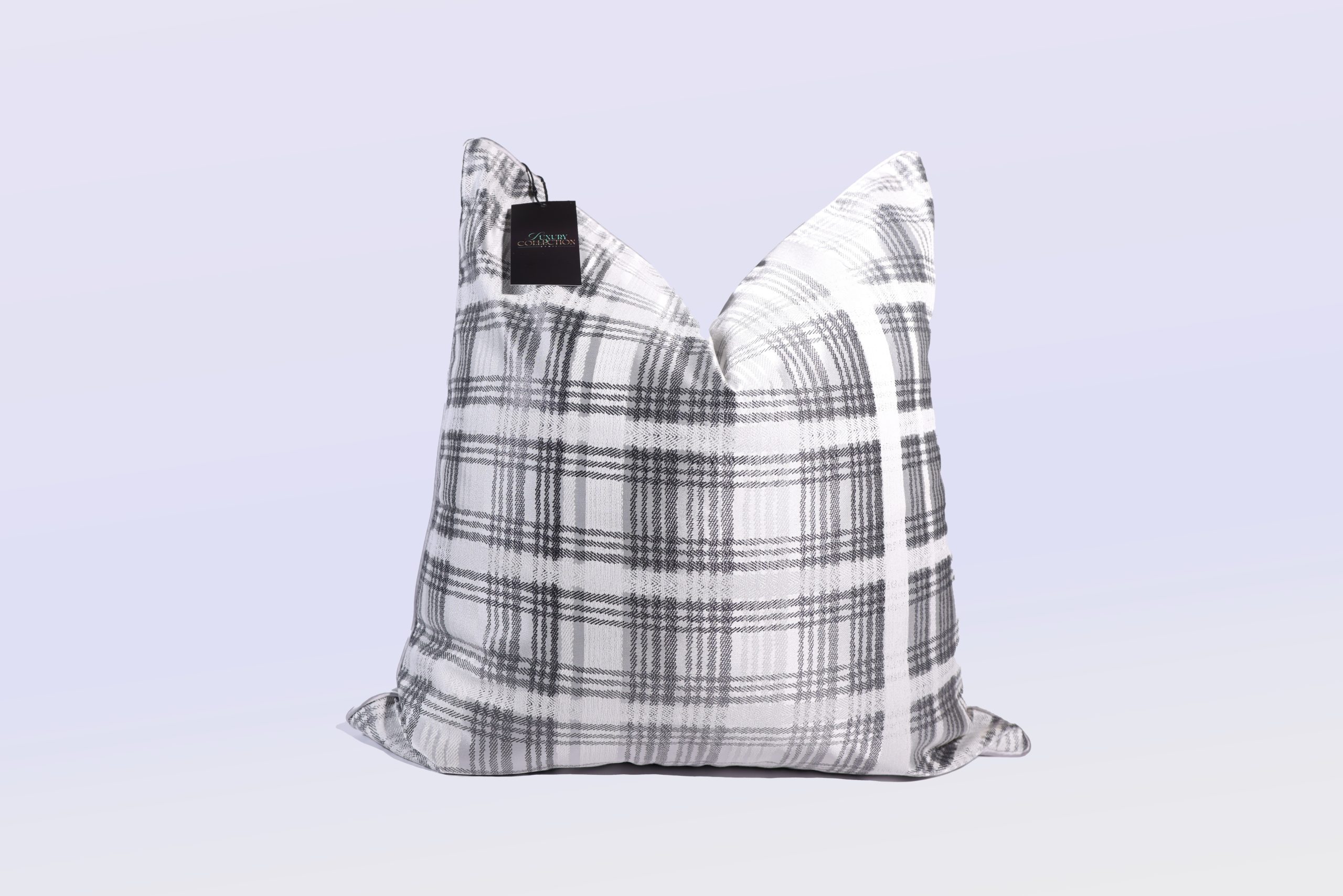 Dym Gray - 24" Square Luxury Collection Pillow Case w/Hidden Zipper (insert not included)
