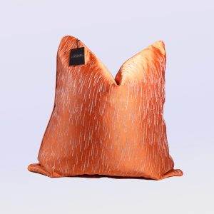Golden Orange - 24" Square Luxury Collection Pillow Case w/Hidden Zipper (insert not included)