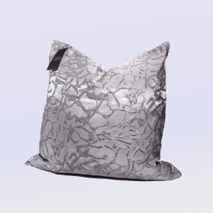 Gray Marble - 24" Square Luxury Collection Pillow Case w/Hidden Zipper (insert not included)