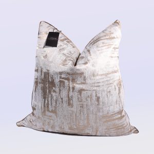 Grayish Brown - 24" Square Luxury Collection Pillow Case w/Hidden Zipper (insert not included)