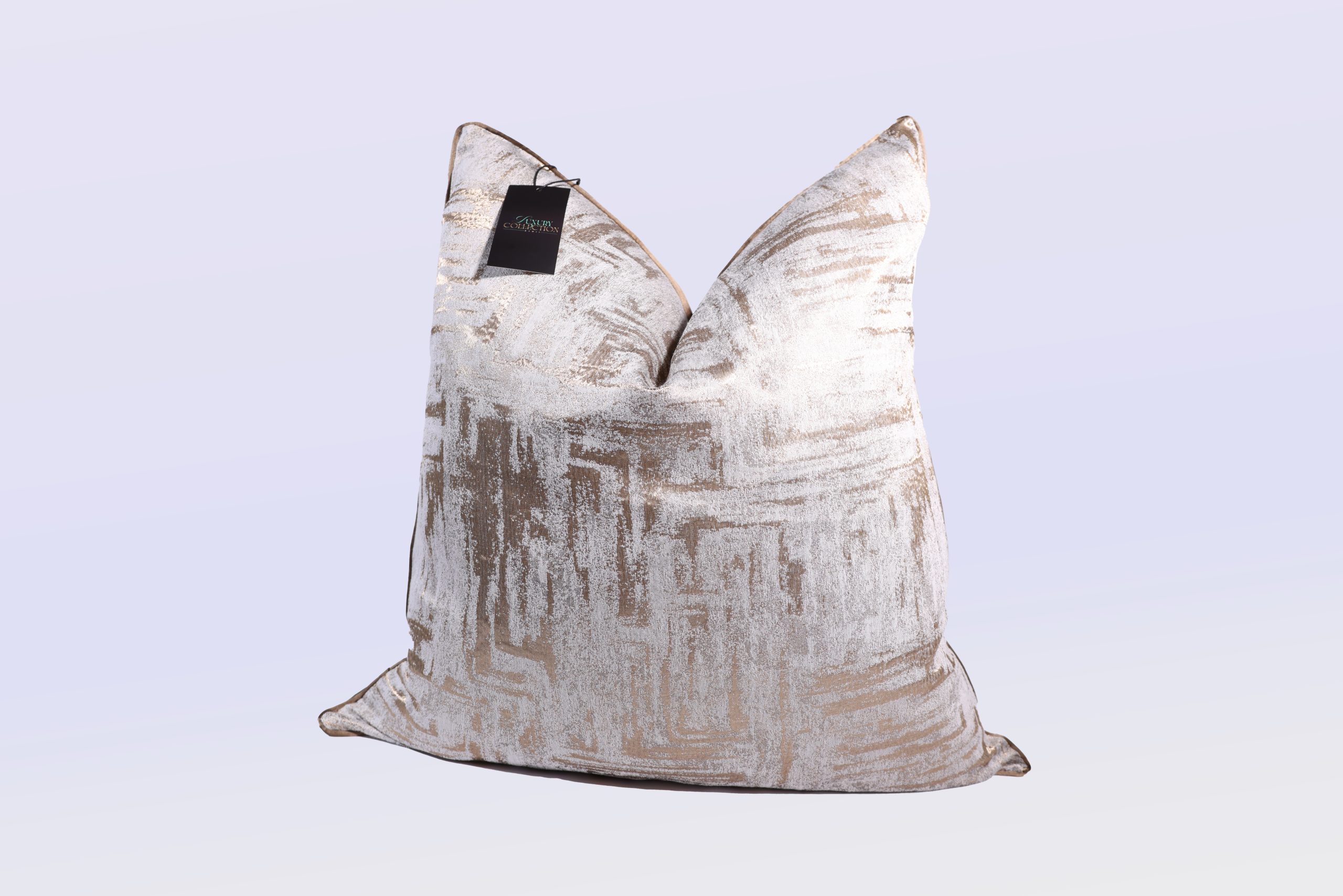 Grayish Brown - 24" Square Luxury Collection Pillow Case w/Hidden Zipper (insert not included)