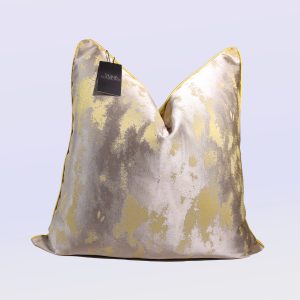 Grayish Yellow - 24" Square Luxury Collection Pillow Case w/Hidden Zipper (insert not included)